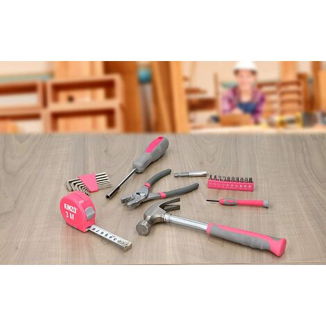 Pink Edition Werkzeug Set Ladies