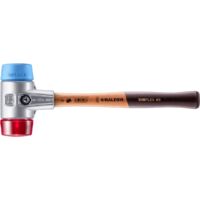 Hammer HALDER SIMPLEX TPE weich / Kunststoff mit Aluminiumgehäuse und Holzstiel - D=60 mm - 3116.060