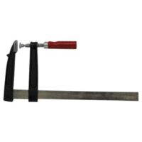 Toolland Klemme, 150 x 50 mm, 230 g, ergonomischer Griff, rot