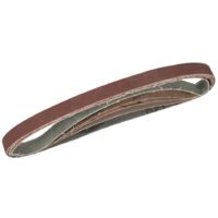 5 x Schleifbänder 13 x 457 mm Set K 40 K 60 K 80 K 120