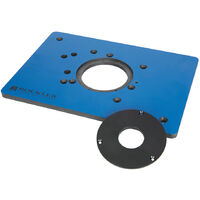Fräsplatte aus Phenol für Triton Oberfrräsen 210 x 298 mm Einlegeplatte