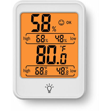 Professional Indoor Home Hygrometer Thermometer Humidity and Room ...