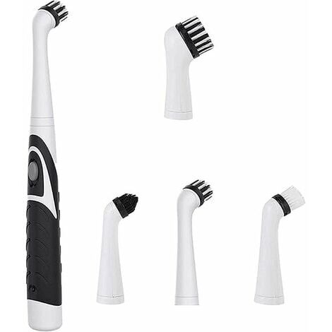 NEW Sonic Scrubber Power Cleaner Brush Heads Kitchen Cleaning Tool