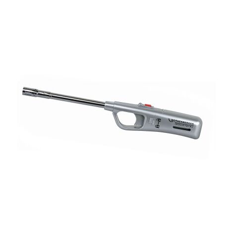 Rothenberger – Allume-gaz résistant à la tempête – Allumage piézoélectrique – Rechargeable avec cartouche Rofill Super 100 – 35991E