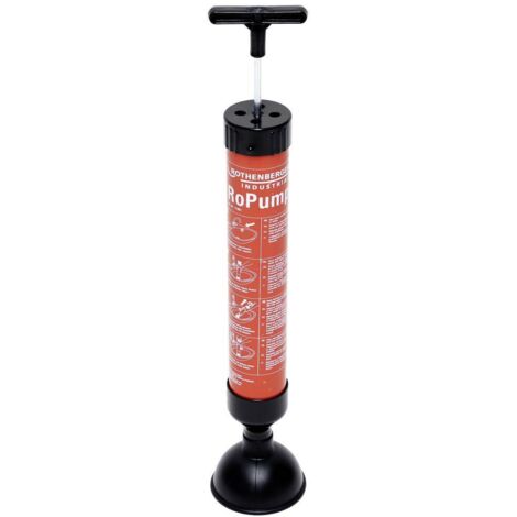 Rothenberger – Déboucheur de canalisation à pompe 40 cm – Fonctionnement par pression d'aspiration – Écologique et efficace – Compatible avec siphons - C97649