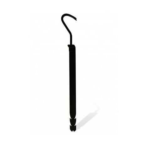 Edma – Arrache clous soudé 600 mm – Acier forgé d'une seule pièce – Outil traditionnel pour rénovation de toitures – 700 g