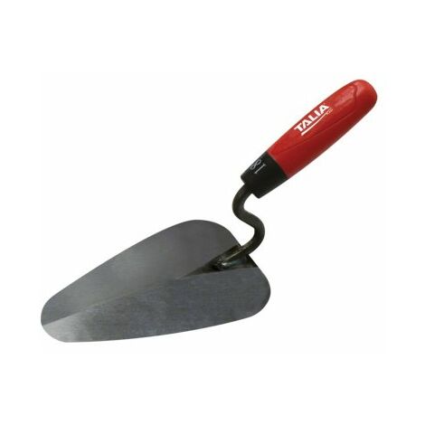 Taliaplast – Truelle à briqueter 18 cm bi-matière ergonomique – Soudure double cordon pour maçonnerie – Butée antiglisse – 432501