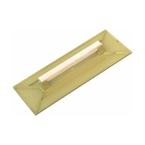 Taloche en ABS jaune rectangulaire 42 x 16 cm TALIAPLAST