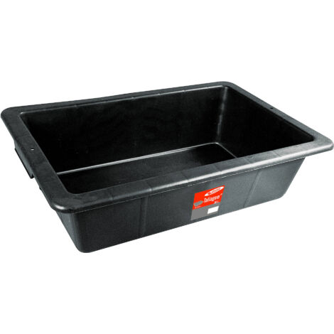 Taliaplast – Auge caoutchouc synthétique Taliagom 30 L – Résistante aux chocs – Dimensions 650 x 430 x 180 mm – Poignées intégrées pour transport facile
