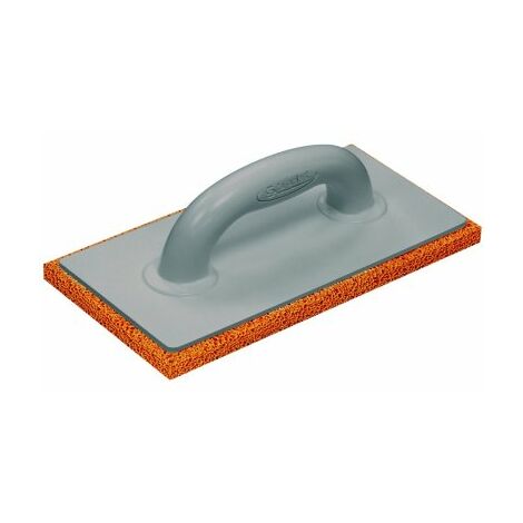 Taliaplast – Taloche mousse alvéolée haute densité 28x14cm – Élastomère pour finition lisse – Poignée ergonomique – Plateau polypropylène