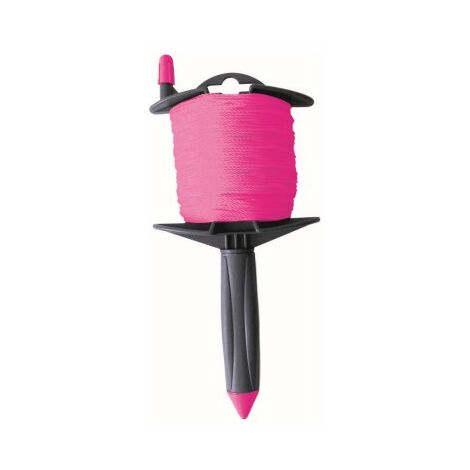 Enrouleur de corde avec fil rose fluo - TALIAPLAST