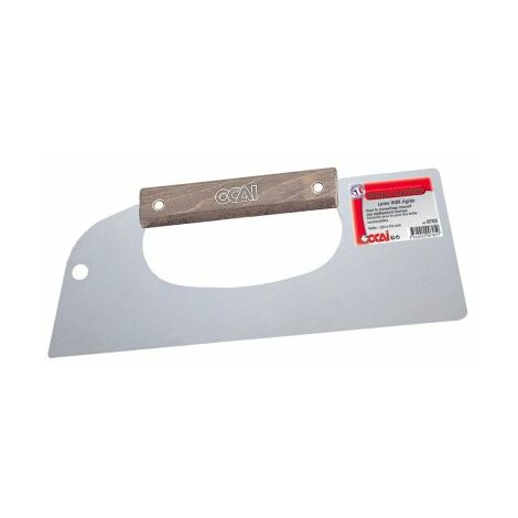 Couteau à maroufler lame inox rigide, 315 x 120 mm - OCAI