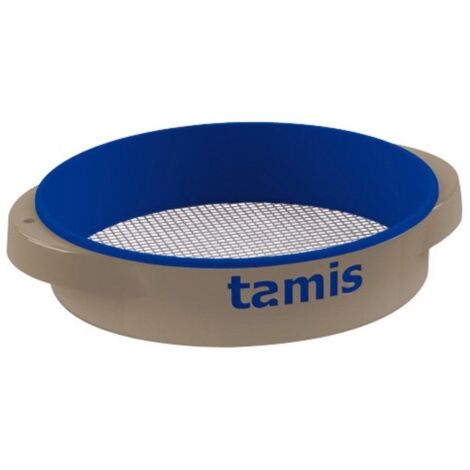 Ocai – Tamis n°6 45 cm maille 4 mm – Spécial gravier fin et moyen – Grande résistance aux chocs – Poignées confortables pour réduire la fatigue (1/6)