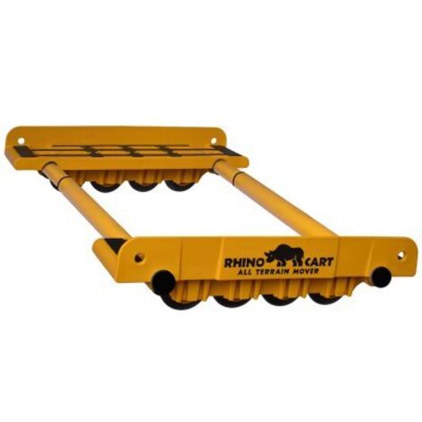 Chariot de transport extensible 900 kg – 8 roues uréthane – Côtés amovibles – Pour terrains accidentés (1/5)
