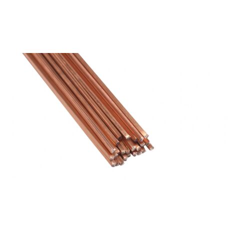 Rothenberger – Brasure cuivre-phosphore Ø 2 mm 333 mm – Lot de 5 baguettes – Pour tubes en cuivre – Température de fusion 710 °C