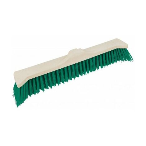 Taliaplast – Balai baldozer 55 cm en fibres PVC pour nettoyage extérieur – Largeur 55 cm – Monture polypropylène résistante – 360304