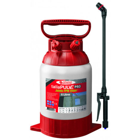 Taliaplast – Pulvérisateur 6 litres pro – Joints FPM Viton® – Spécial acide – Pression 3 bars – Pour traitement bois et façade (1/5)