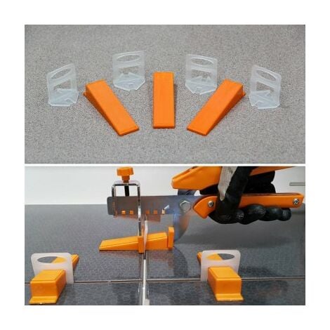 Set complet de croisillons autonivelants 3 mm Fixnivel®, 250 pcs - ROKNTOOLS