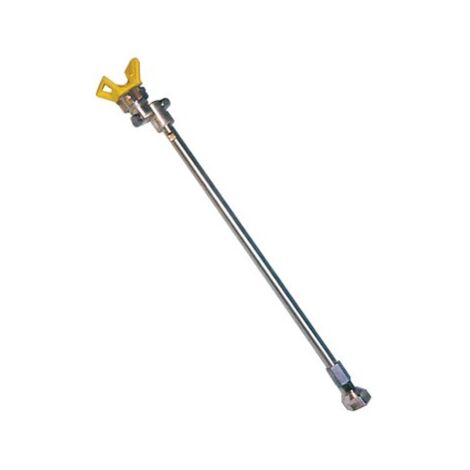 Graco – Rallonge pivotante 91,44 cm – Accessoire pour pulvérisateur – Pour pulvérisation plafond et sol – Fixation rapide sur pistolets Airless
