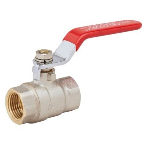 Vanne d'arrêt 1/4 de tour double femelle ACS, filetage 20x27 - BOUTTÉ