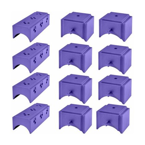 Boite d'appoint avec 4 grandes cales et 8 petites cales – Pour assemblage ossature solide – Compatible avec plaques de parement bois et plâtre