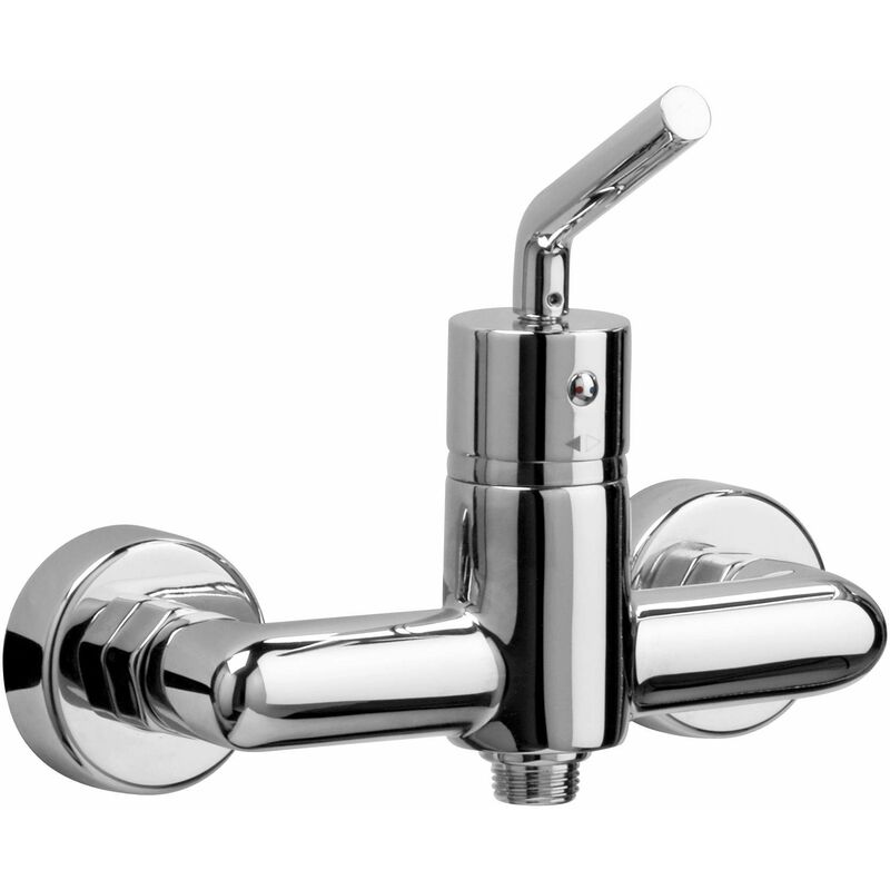 Miscelatore doccia esterno senza set doccia Piralla Garda 0AS00028A19 Cromo  - Senza set doccia