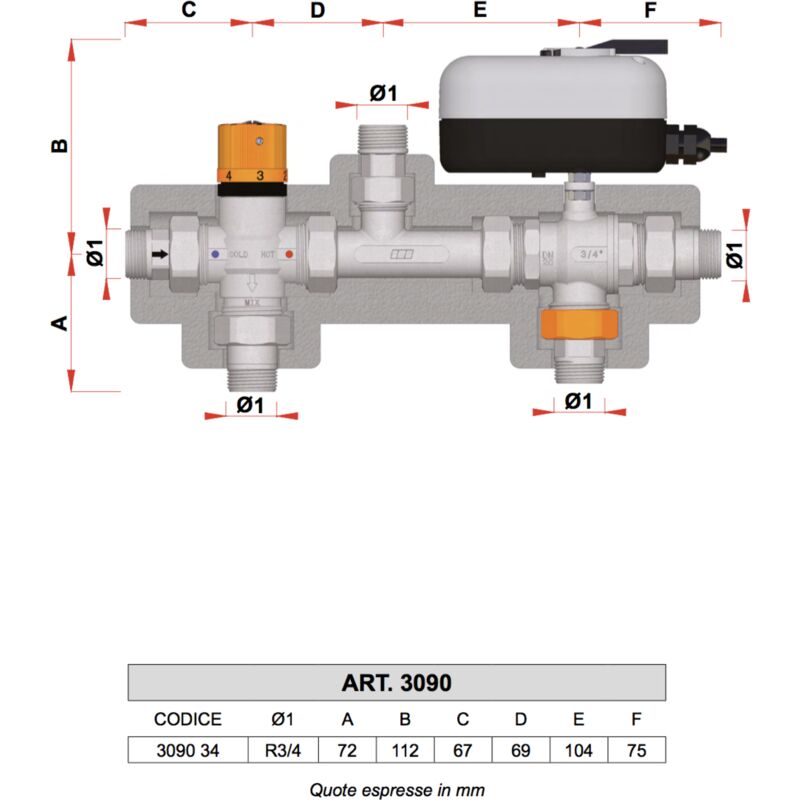 SOLARFAR - Gruppo solare per impianti con recupero FAR 3090 3/4