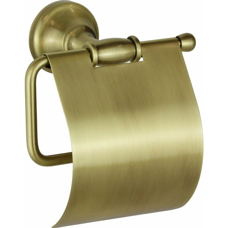 Porta rotolo con coperchio in colore bronzo Capannoli Serie900 908 ZZ Bronzo