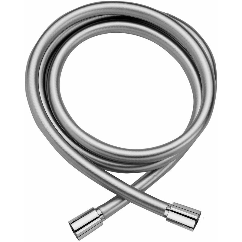 Flessibile PVC argento lunghezza 150 cm Paffoni ZFLO031AG  150 cm