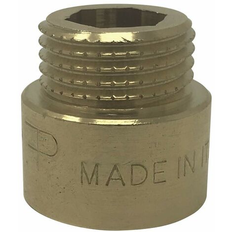 Prolunga con esagono interno FP Pattaroni F149 Ottone - 1/2" x 10