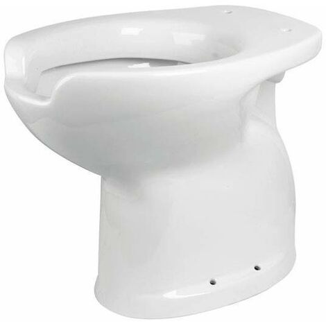 Vaso in ceramica alto 49 cm per disabili con apertura frontale Idral Easy  10200-10210 Terra