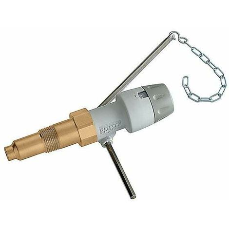 Regolatore di tiraggio con attacco filettato maschio Caleffi 529150  3/4"