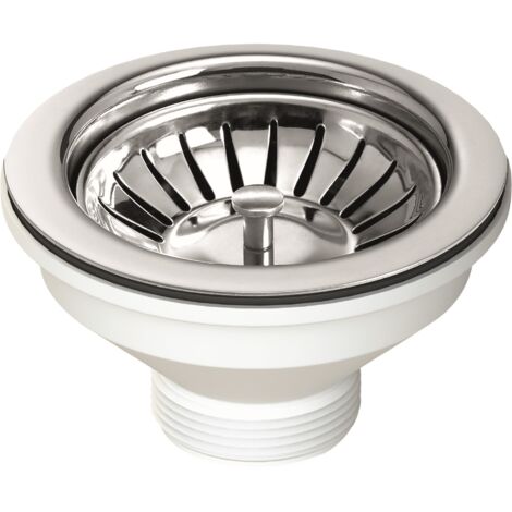 Piletta ø114 mm tappo cestello - finitura lucida DS550