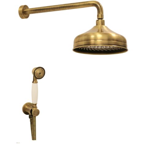 Oro Rosa  Soffione Doccia Retrò, Soffione Doccia A Pioggia Rotondo Antico Soffione Doccia A Tromba 87063383