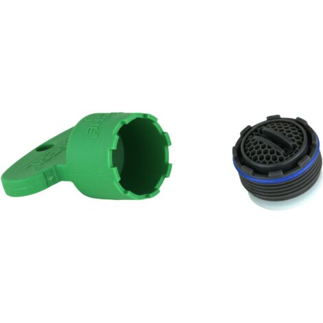 Aeratore M18,5x1 ''Caché'' con chiave di smontaggio classe di portata 5 l/min FANTINI 90009793  Aeratore