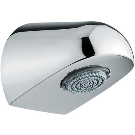 Soffione doccia a muro con diffusore orientabile modello anti-vandalo Idral ZRCCX-04000 Cromo