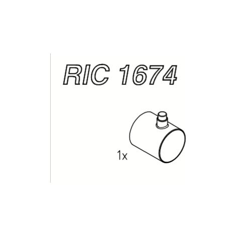 Kit manopola per termostatico Wellness colonne Samo RIC1674  Maniglia