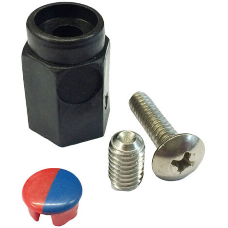 Ricambio set fissaggio completo per maniglia Zucchetti R98199