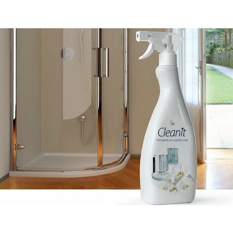 Detergente Cleanit cura del bagno - Superfici Dure - Novellini KITPUPV12 0.75 Litri