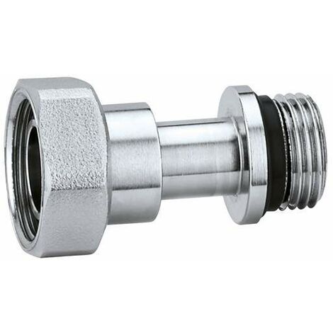 Bocchettone telescopico per valvole e detentori per radiatori Caleffi 381302-381402 3/4" x 1/2"G