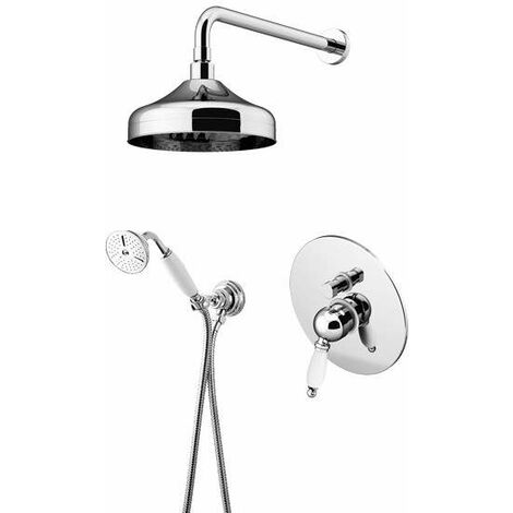 Composizione completa per doccia in colore cromo Gattoni Orta KT100/27C0.OL  Cromo