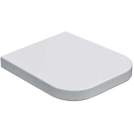 Coprivaso per serie Globo STONE cod: SS019 / SS020 / SS023 / SS026 | Soft Close - Bianco Lucido - Globo BI - 44,50 cm