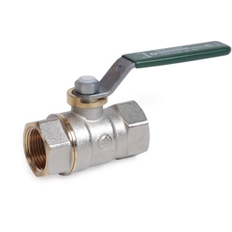 Valvola a sfera attacchi F-F maniglia a leva passaggio standard Giacomini R250W 3/8"