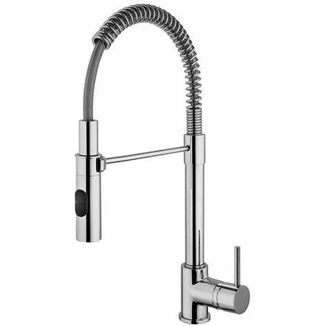 Miscelatore lavello cucina con asta magnetica orientabile Paini Cox 78CR555  Cromo