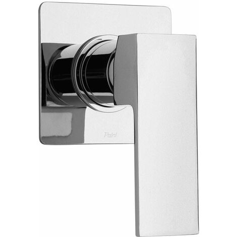 Miscelatore doccia incasso ad 1 uscita in ottone cromato con piastra 90x96 mm Paini Venti V2CR690 Cromo - 1 uscita (1/2)