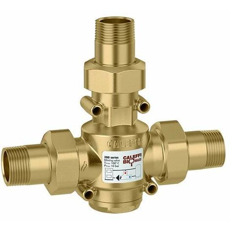Valvola anticondensa con controllo termostatico della temperatura Caleffi 280 DN25 - 1" - 60°C