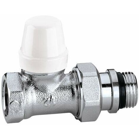 CALEFFI 432 Detentore Diritto Cromo Ø3/4" Per Ferro - 432503