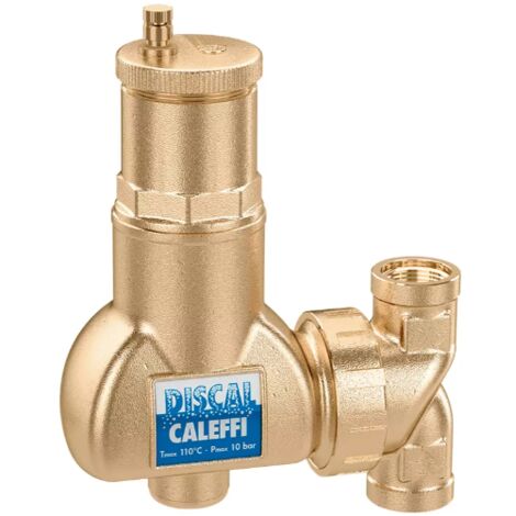 Disaeratore, corpo in ottone 1" DISCAL® Caleffi 551706 1”