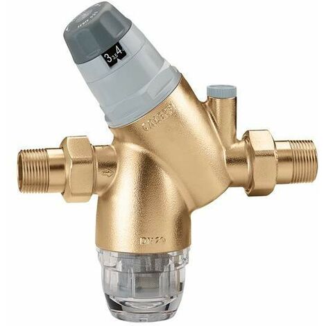 Riduttore di pressione con attacco manometro Caleffi 535140-535150-535160 1"