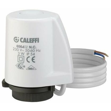 Comando elettrotermico a basso assorbimento Caleffi 656402-656404 230V